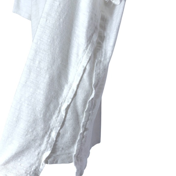 Chicos The Ultimate Tee Womens Shirt US XXL White Scoop Neck Top Short Sleeve - Picture 4 of 9